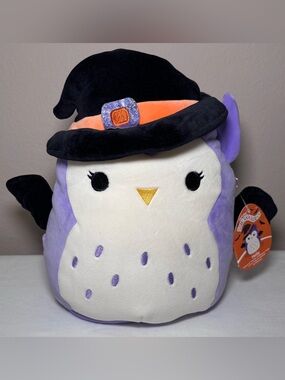 Squishmallows Holly the Owl Halloween Treat Pail